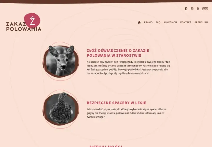 Znak "Zakaz Polowania" i zdjęcie sarny. Dowiedz się, czy myśliwi mogą polować na prywatnych działkach i jak to sprawdzić.