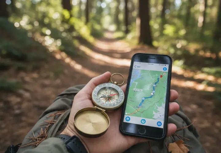 Opanuj mapę i kompas: Niezawodna nawigacja bez GPS