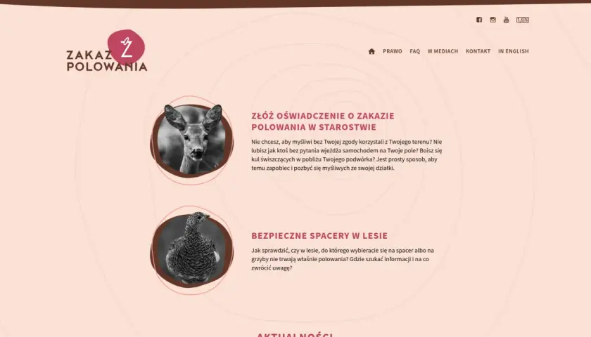 Znak "Zakaz Polowania" i zdjęcie sarny. Dowiedz się, czy myśliwi mogą polować na prywatnych działkach i jak to sprawdzić.