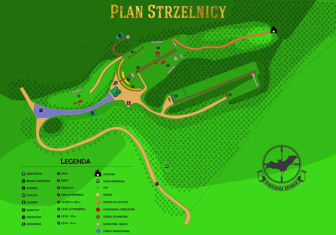 Strzelnica na Zielonej Białystok lokalizacja