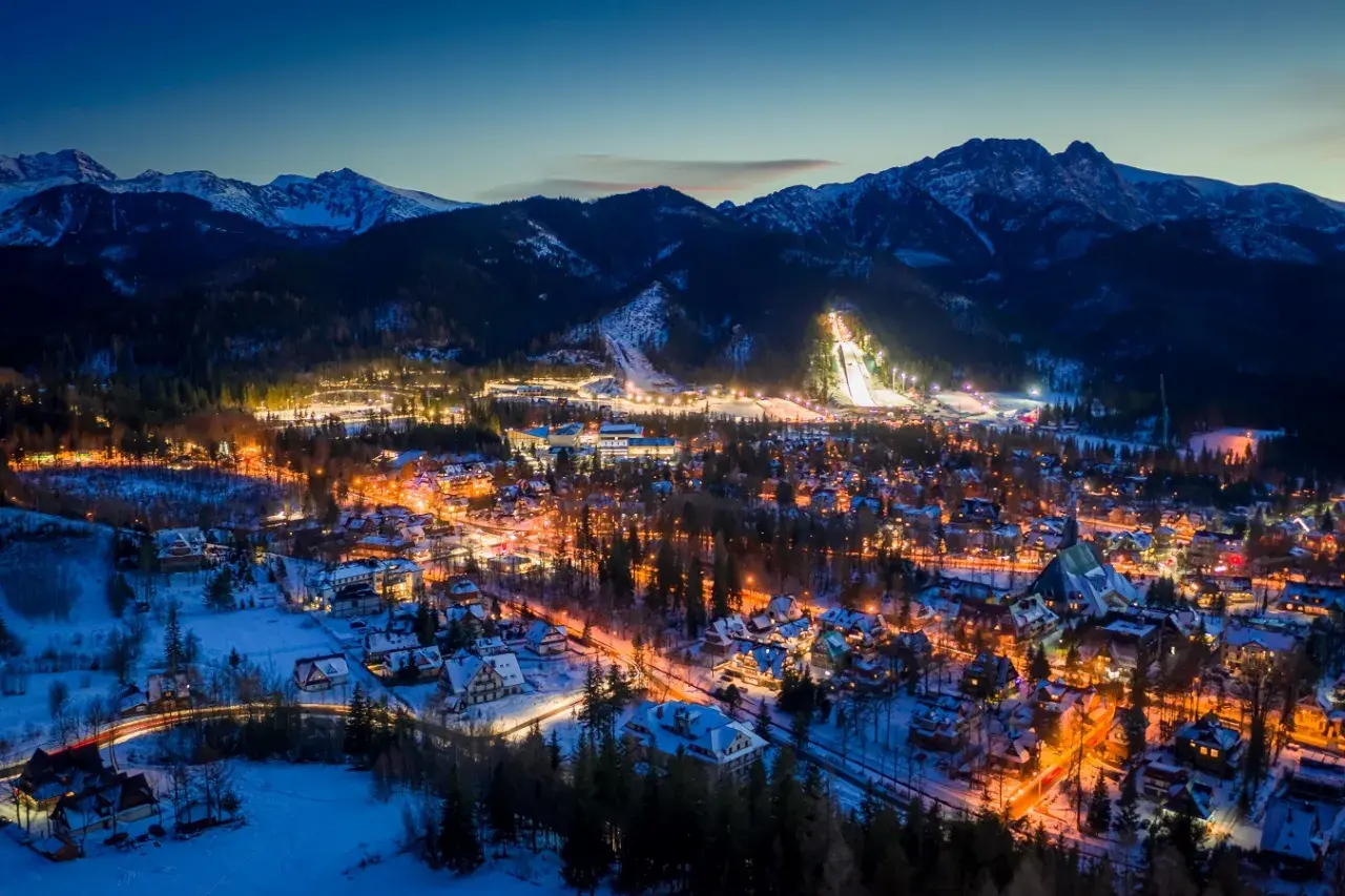 Pierwszy śnieg Zakopane Kasprowy Wierch