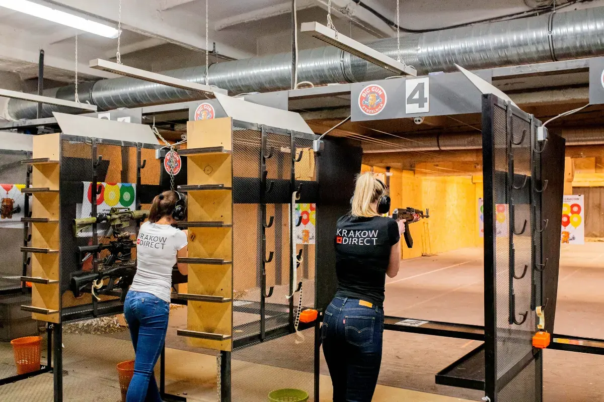 Cracow Shooting Academy wnętrze